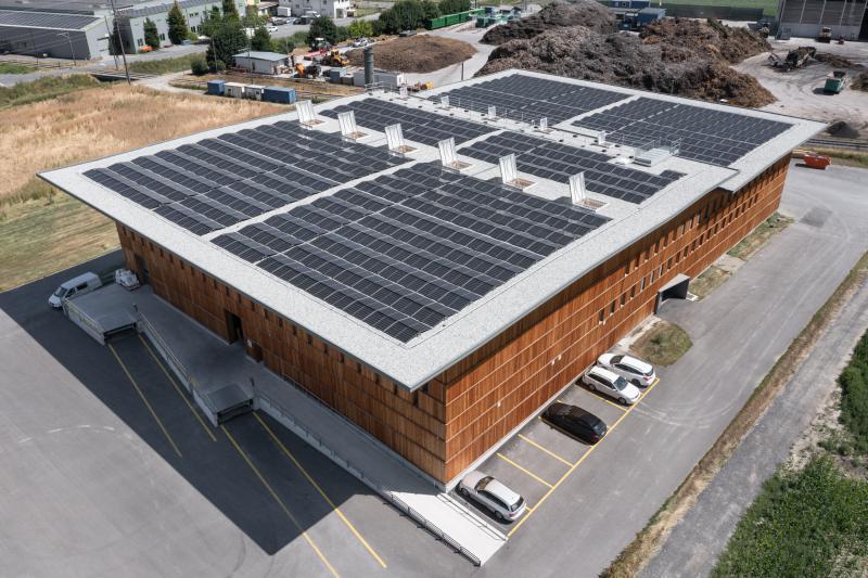 Usine à énergie solaire Optisol, 1963 Vetroz/VS