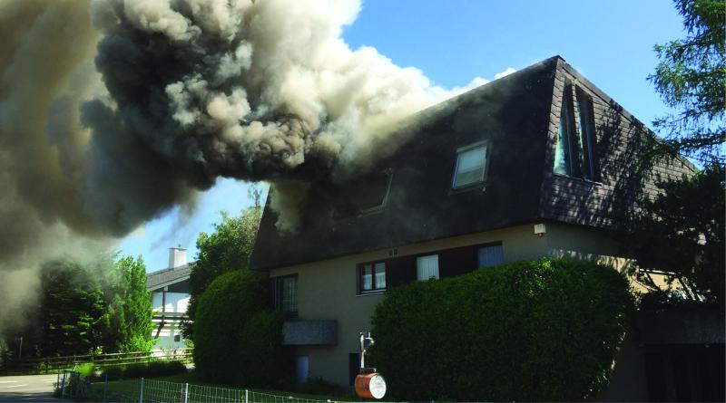Das EFH wurde nach einem Vollbrand saniert