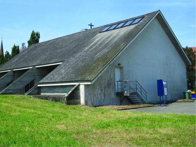 Die 1963/64 errichtete Kirche verbrauchte vor der energetischen Sanierung rund 190% mehr Energie