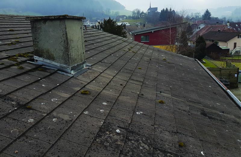 Das rahmenlose Glas-Laminat-Indachsystem wurde ganzflächig auf der Dachfläche integriert.