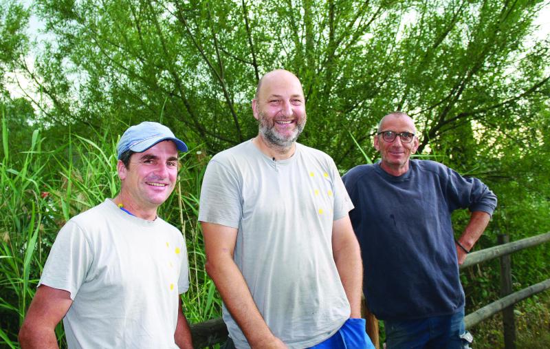 Das Montageteam BE Netz AG